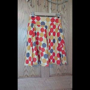 Polkadot skirt